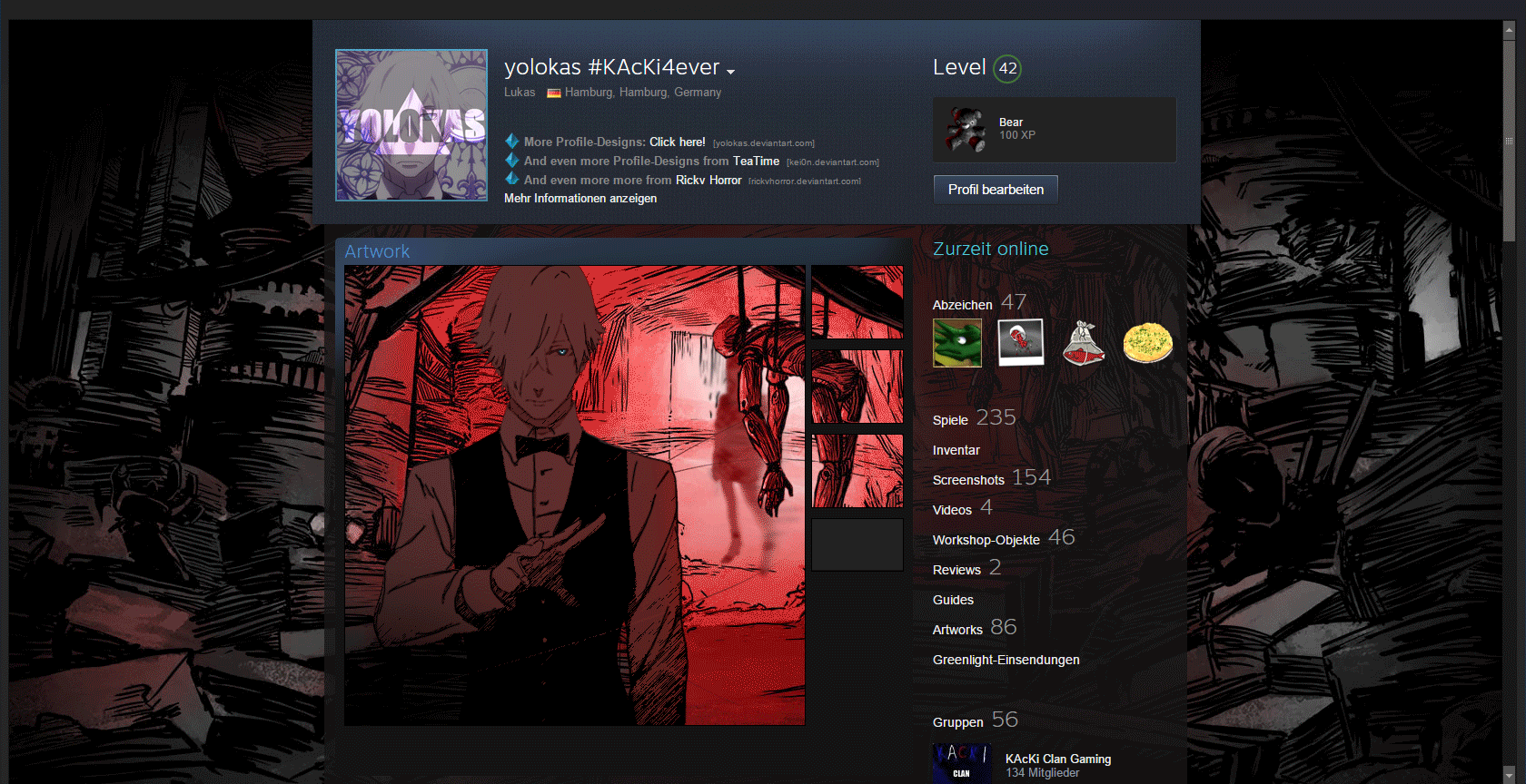 Animated] Death Parade Themed Steamdesign by yolokas on DeviantArt