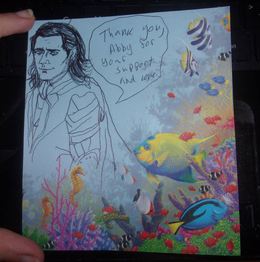 Loki Thank You Note by FrankAnnstein on DeviantArt