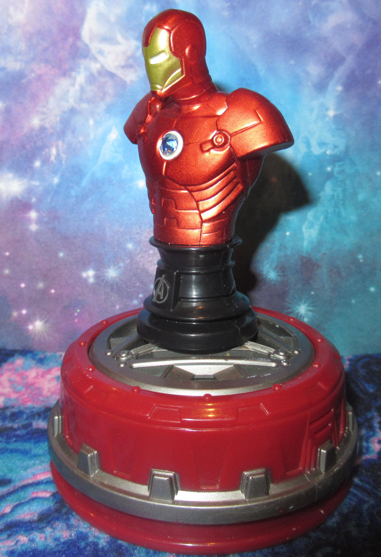 Arch Rector Custom Arch Reactor Mini Iron Man Bust Left Angle by FrankAnnstein on ...