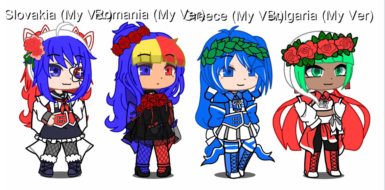 Countryhumans Girls in itsAnifleldXd style by galia980 on DeviantArt