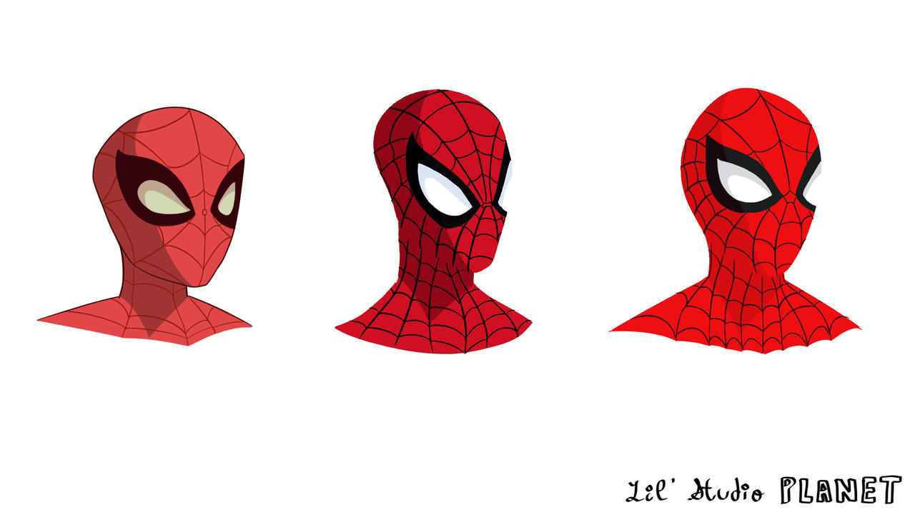 Animated Sony Spider-Men Head Practice by LittleStudioPlanet on DeviantArt