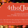 4th of July Invite