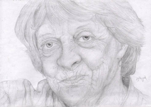 Maggie Smith Portrait