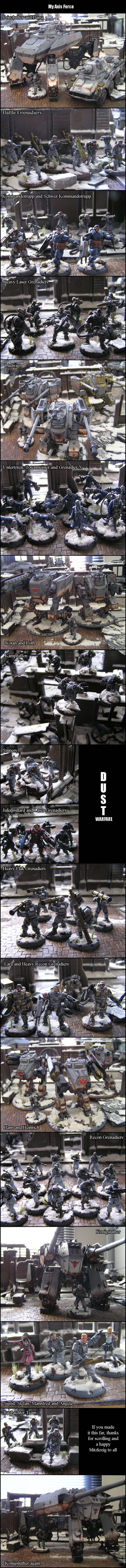 My Dust Warfare Axis Army