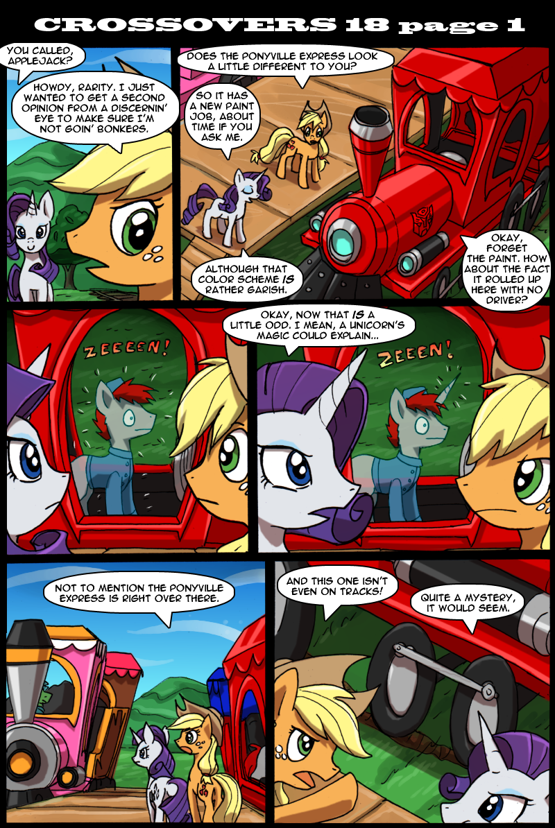 Transformers vs My Little Pony page 1