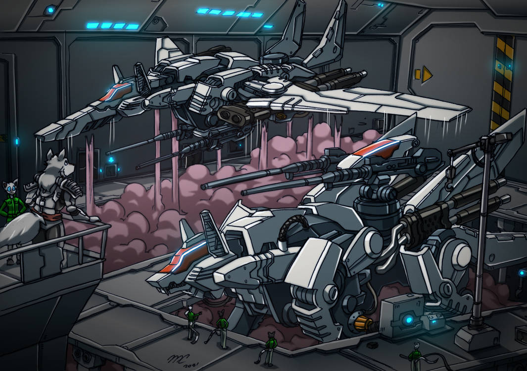 Command Wolf Fighter Mode by kitfox-crimson on DeviantArt