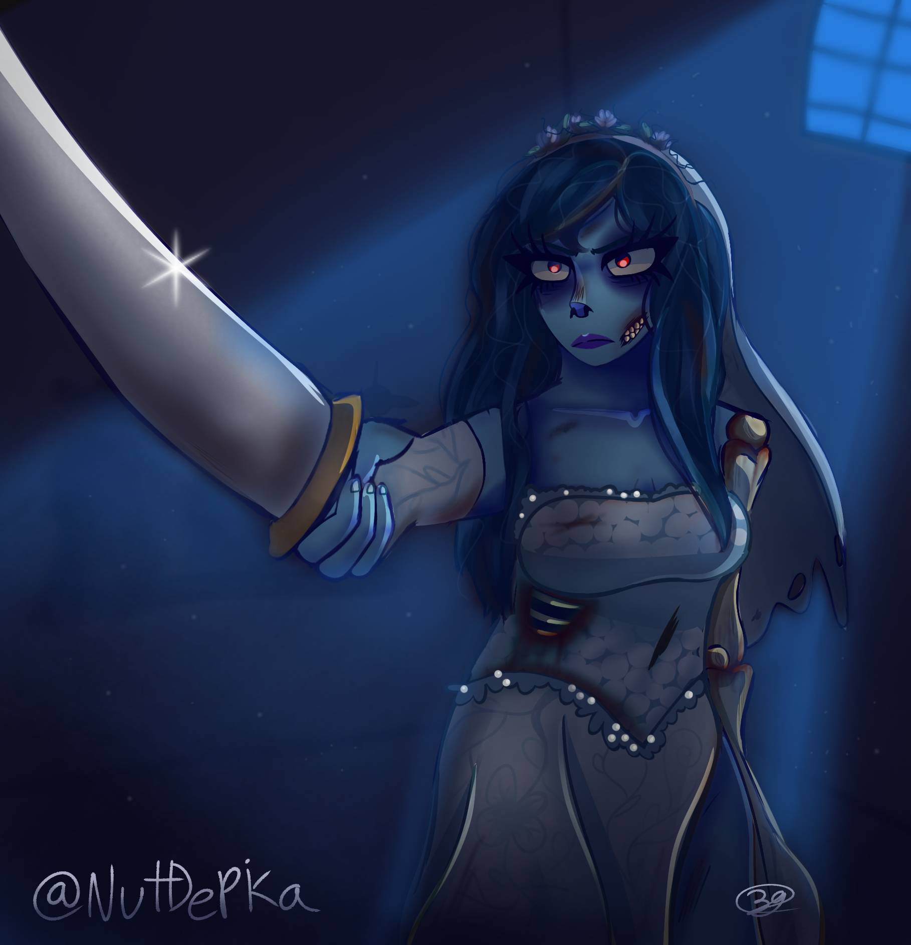 Spooky soiree Beazel end redraw by SheepHater81-2 on DeviantArt