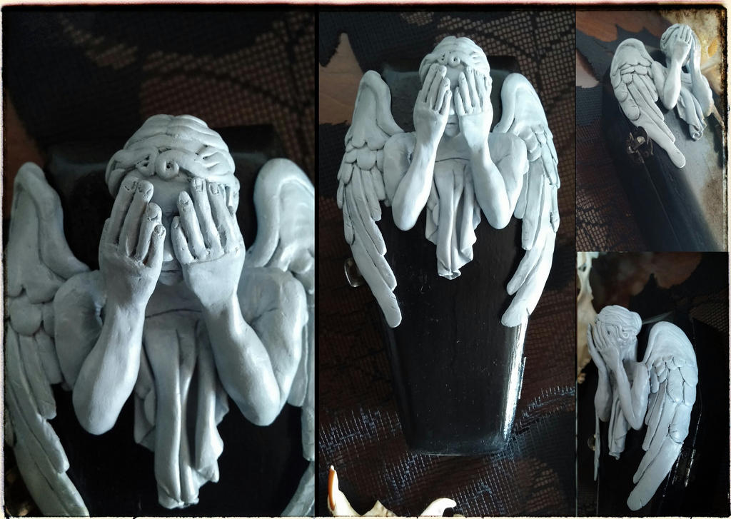 Weeping Angel Inspired Storage Coffin