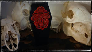 Crimson Peak Inspired Storage Coffin