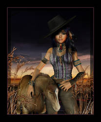 A Very Modern Cowgirl.....