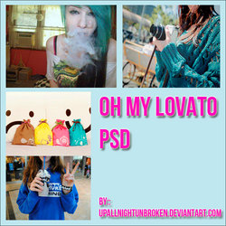 Oh My Lovato PSD