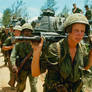 Vietnam War....we would go for long walks...