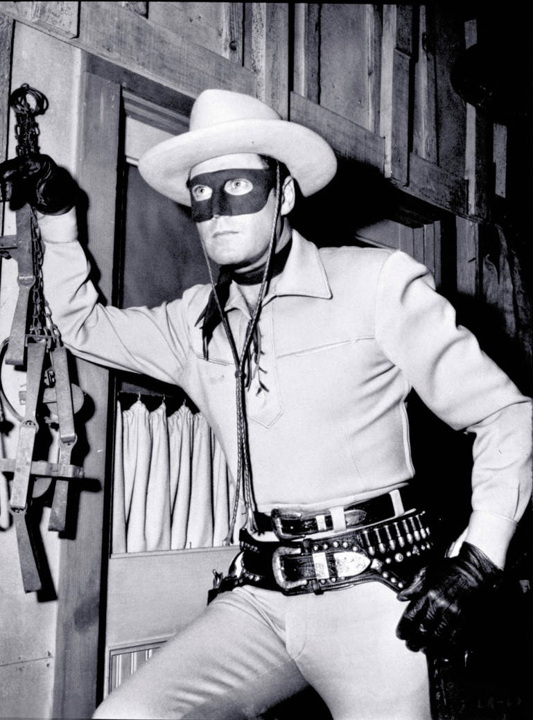 Clayton Moore As The Lone Ranger by ButchC on DeviantArt