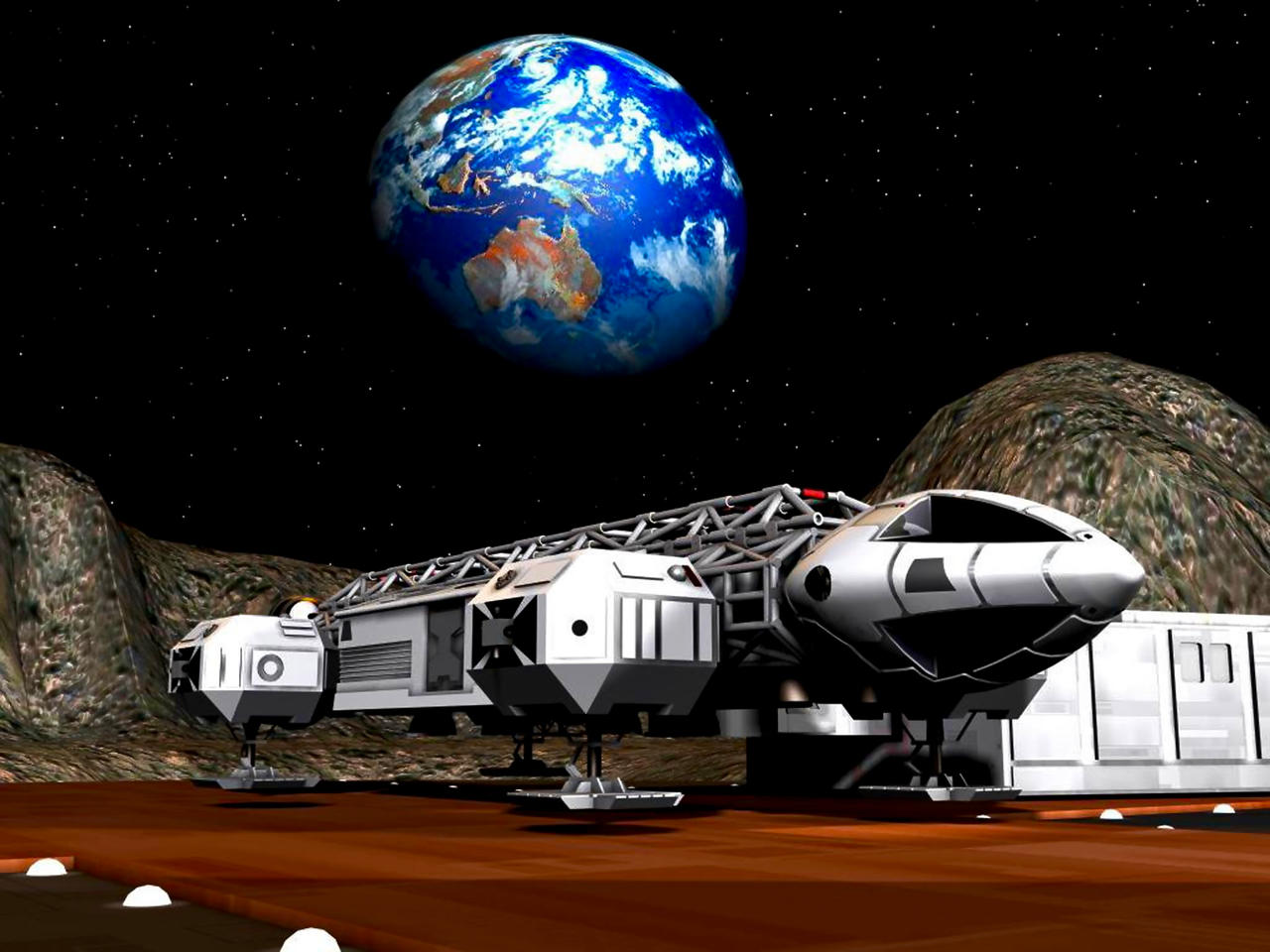 Moonbase Alpha..in early September 1999.. by ButchC on DeviantArt
