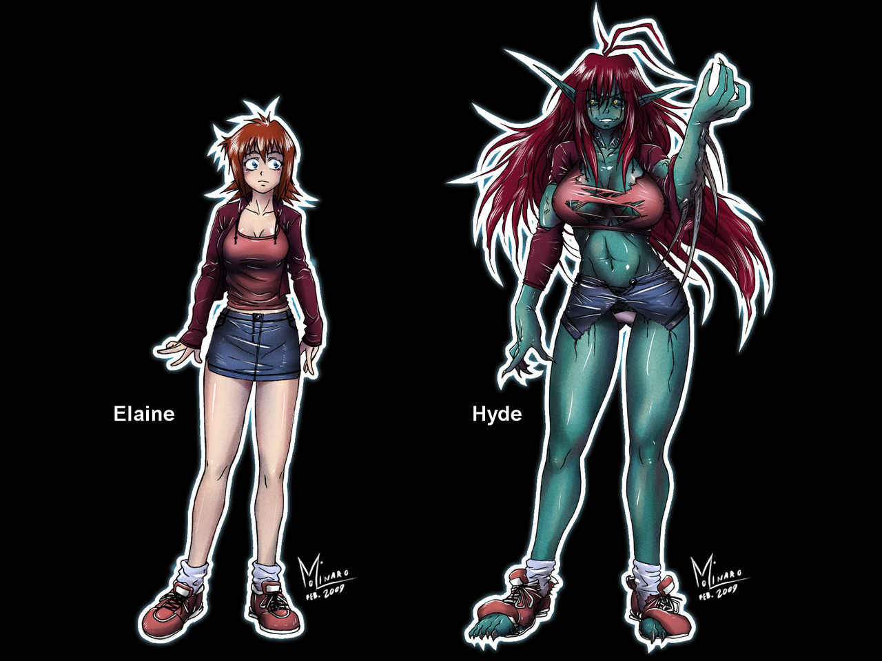 Elaine X Hyde Poses