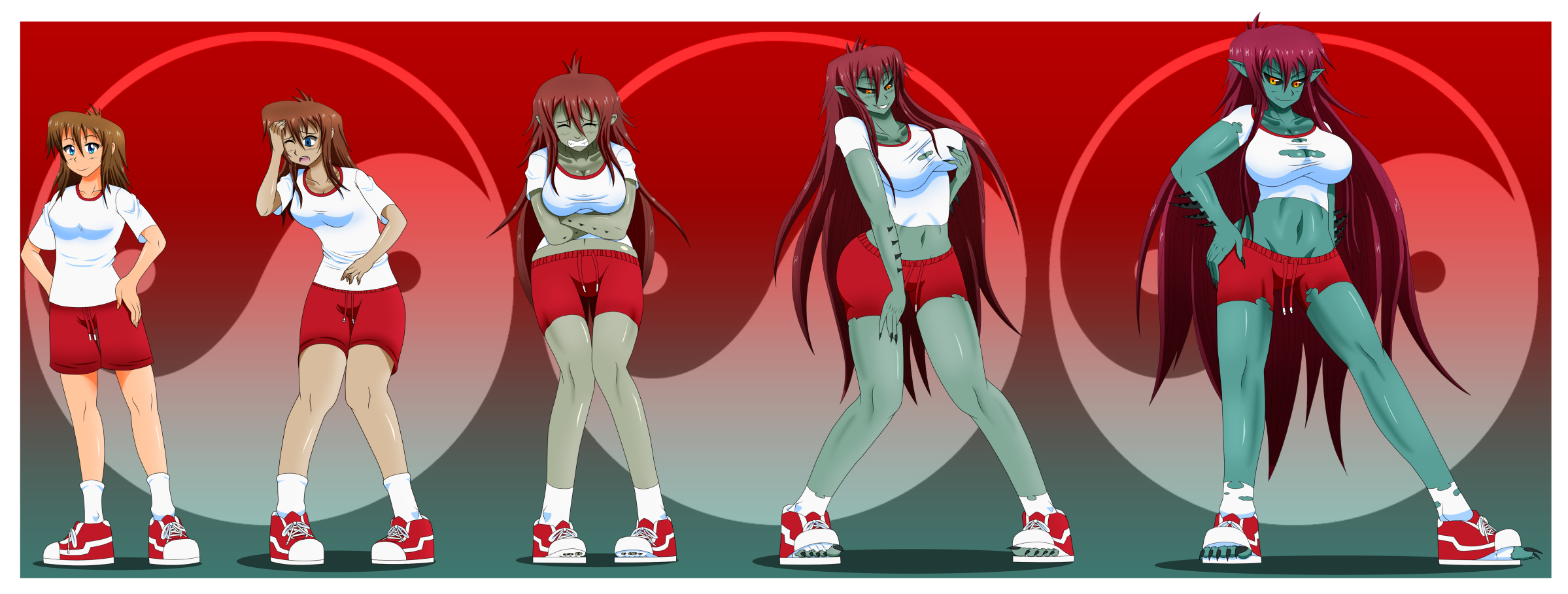 Elaine Gym Change Full - Oxdarock by Sephzero on DeviantArt