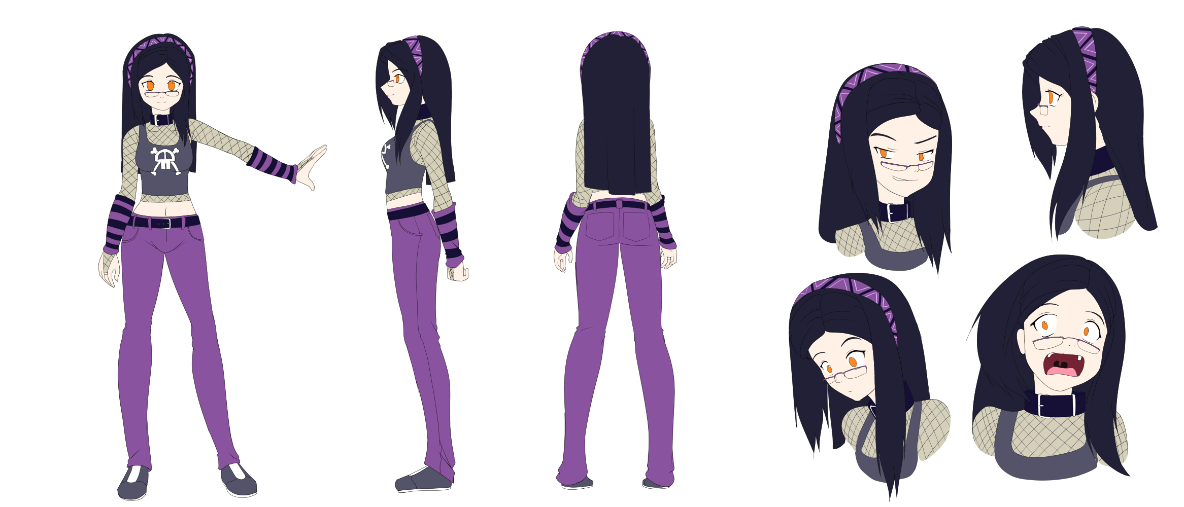 Tish Carroll Reference Sheet - Kojiro Brushard