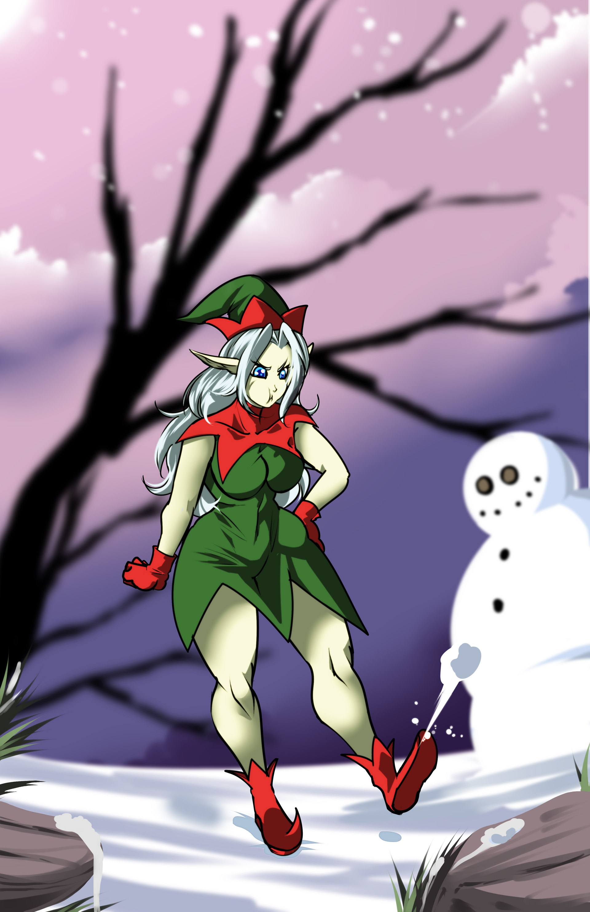 Elfish Features HC 2023 - Lily Elfish Rampage 01 - Seonidas by Sephzero on DeviantArt