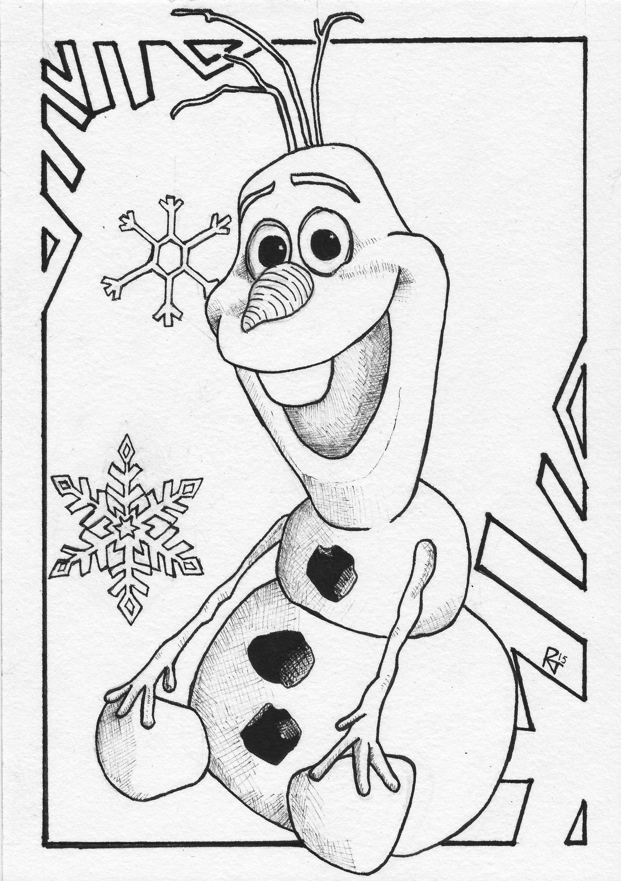 olaf frozen by arddy24 on deviantart