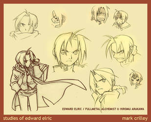 studies of Edward Elric