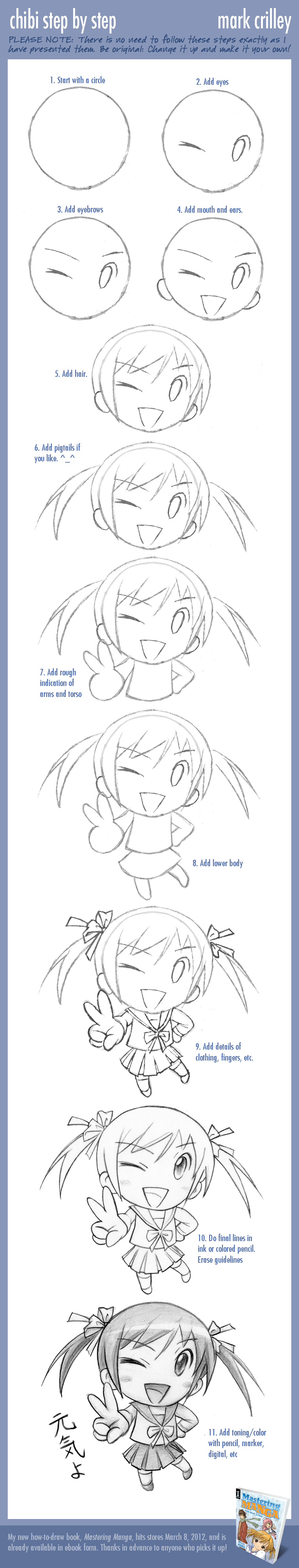 How to Draw Chibi Step By Step