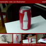 Anamorphic Coke Can Illustration