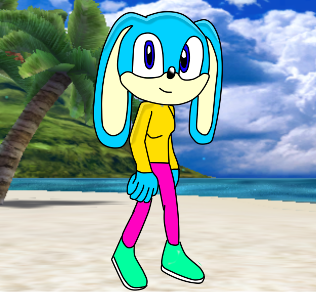 Mobian Rabbit at Seaside Hill by xelaalexNowOnWebtoon on DeviantArt