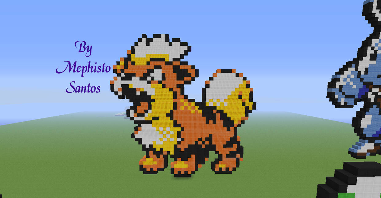 Growlithe PixelArt by Mephisto123456789 on DeviantArt