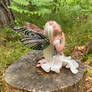 Ooak clay fairy art doll