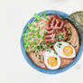 Ramen Watercolor