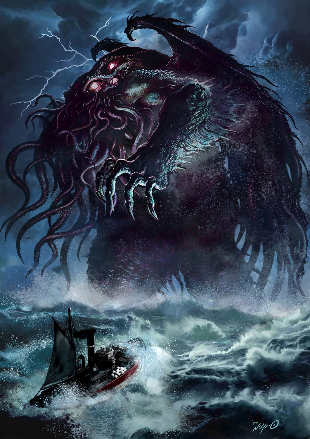 R'lyeh Rising Call of Cthulhu: R'lyeh Rising 100th Anniversary by Nottsuo on DeviantArt