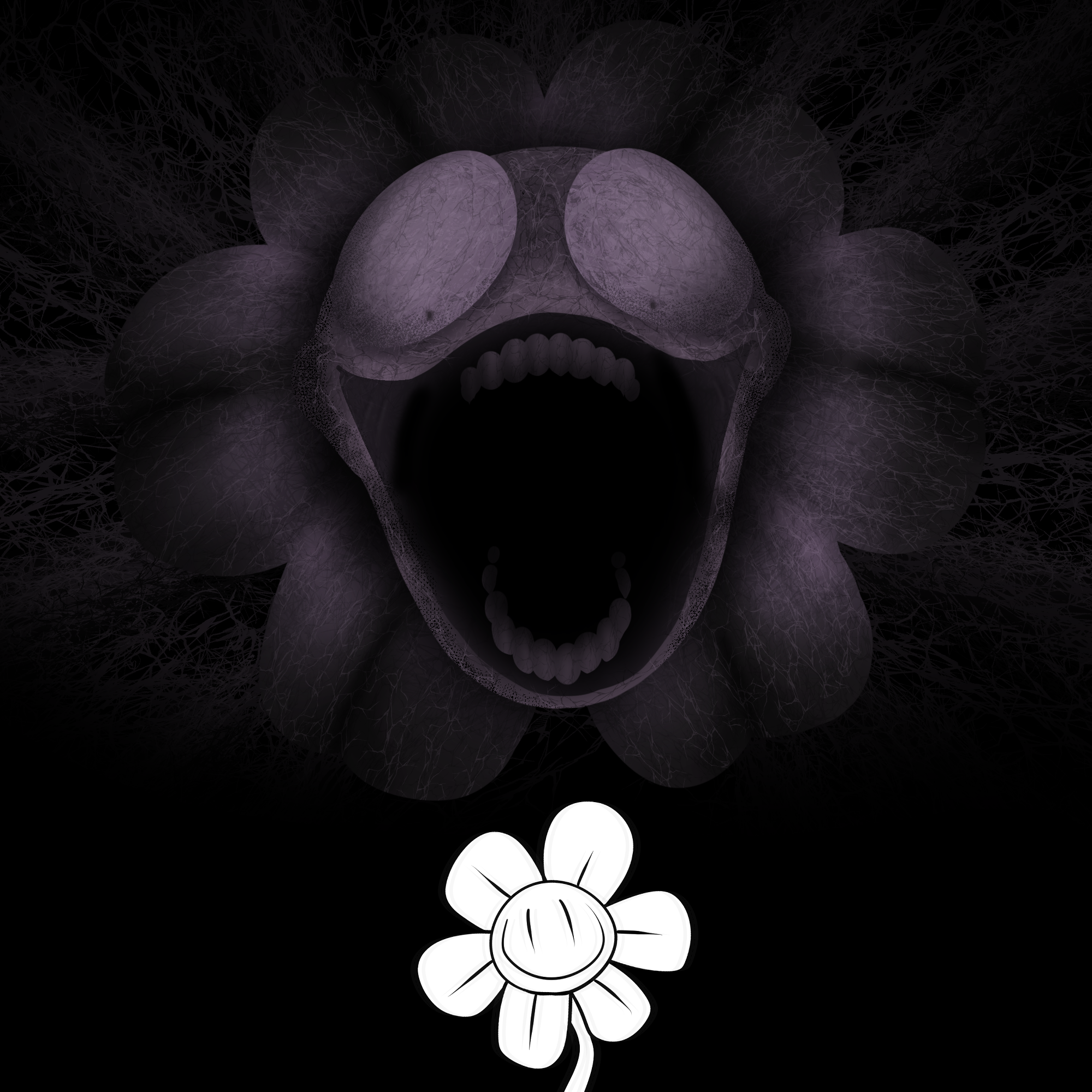 Flowey Strangle Flowey (Undertale Yellow) by KadmusStudios on DeviantArt