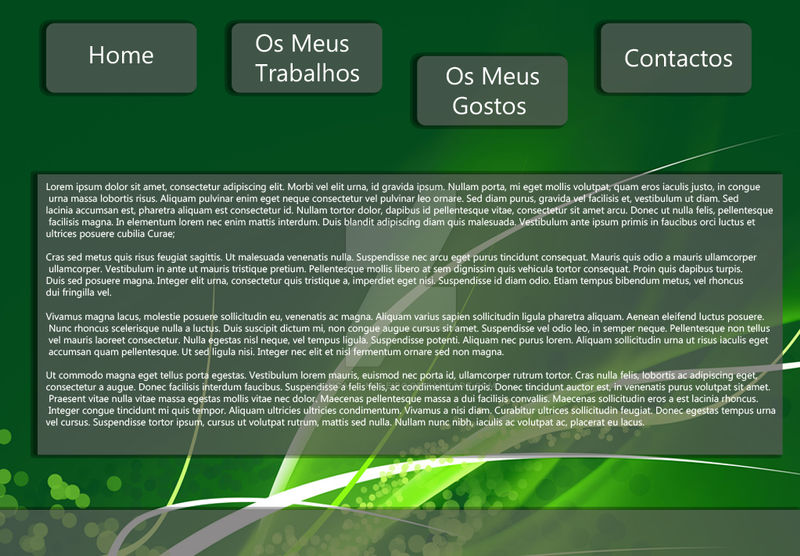 Website Layout 3 by Goncalo-Moleiro on DeviantArt