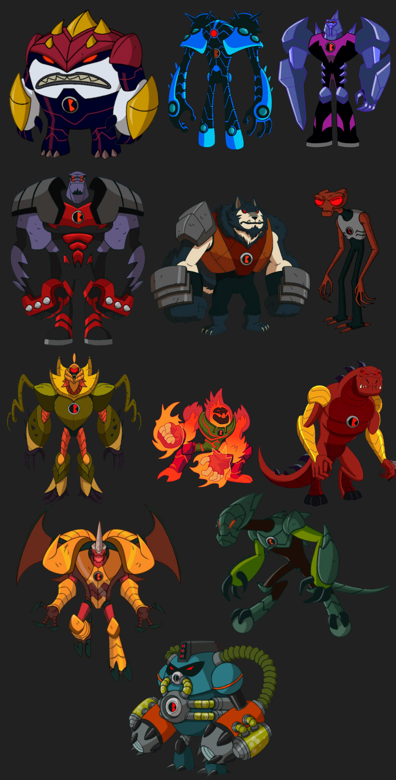 Antitrix Mutation Kevin 11 Antitrix Aliens (Reboot) by ChemistryChandra on DeviantArt