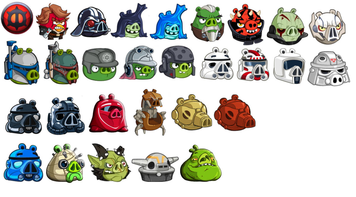 Angry Birds Star Wars (Pork Side) by ChemistryChandra on DeviantArt