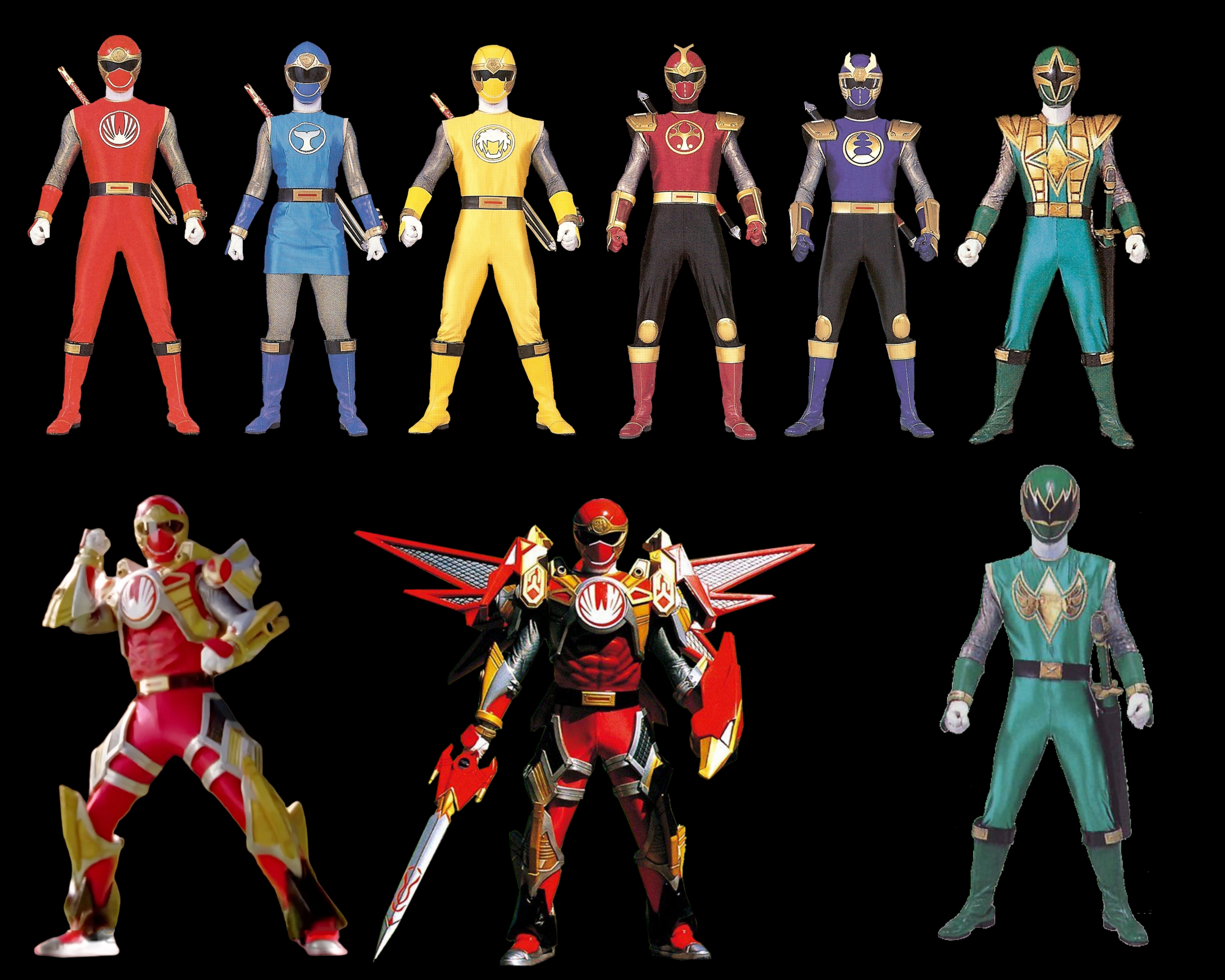 Dnd Ninja Ranger Ninja Rangers (Power Rangers Ninja Storm) by ChemistryChandra on DeviantArt