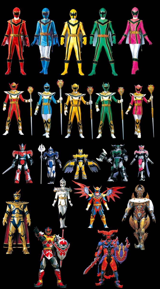 Mystic Rangers (Power Rangers Mystic Force) by ChemistryChandra on ...