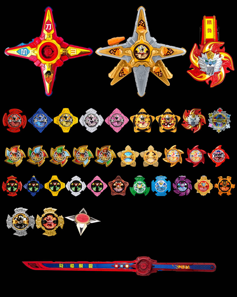 Ninja Steel Rangers (Morphers and Power Stars) by ChemistryChandra on ...