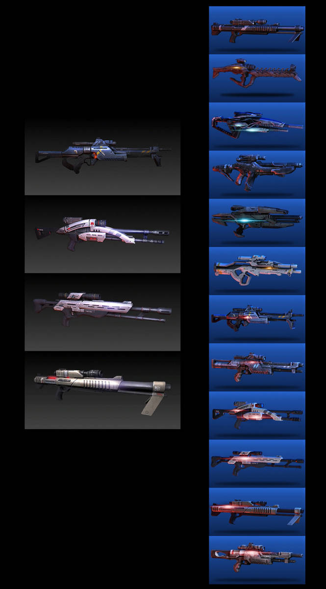 Avatar Game Rifles Sniper Rifles by ChemistryChandra on DeviantArt