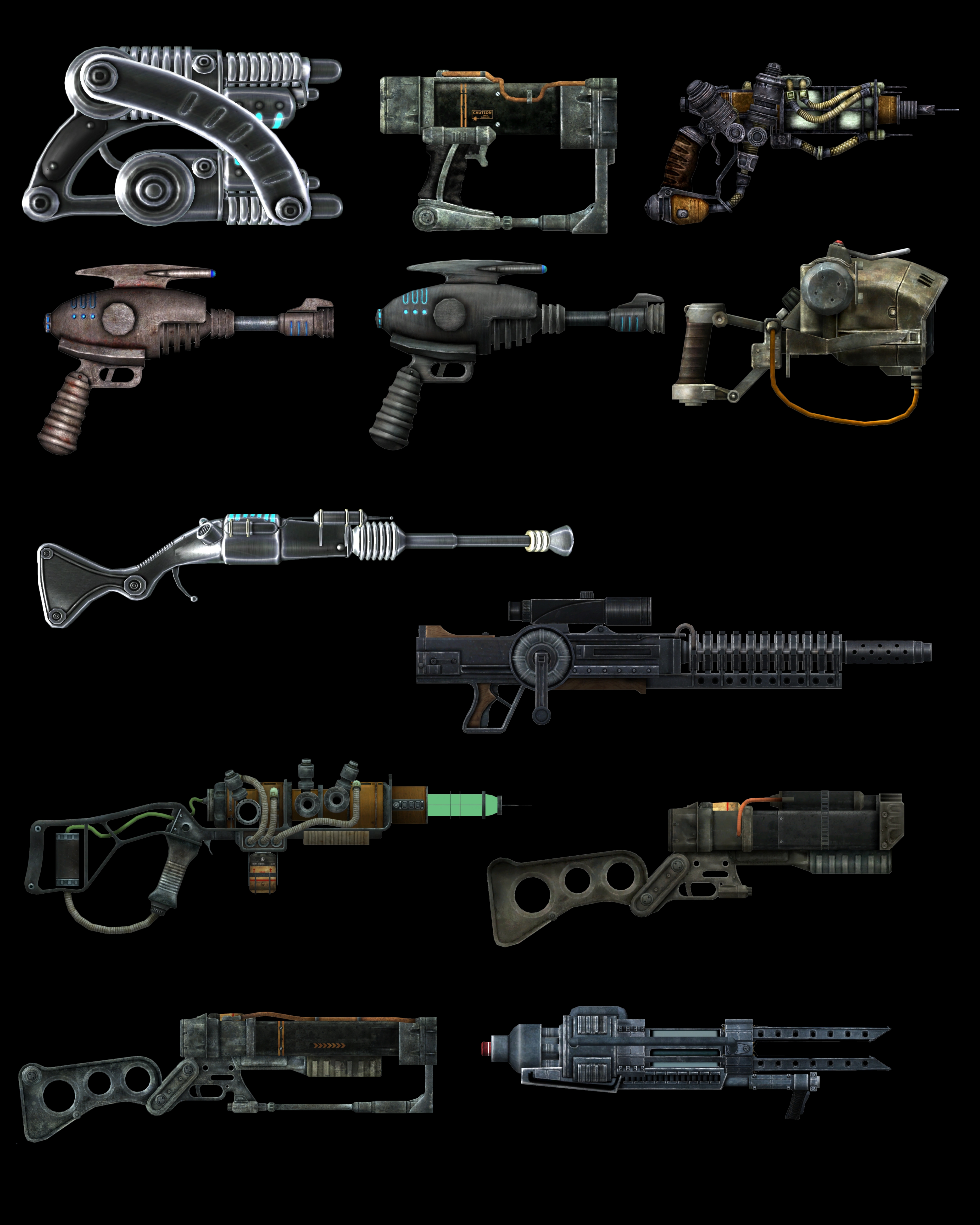 Energy Rifle Fallout Energy Weapons (Fallout 3) by ChemistryChandra on DeviantArt