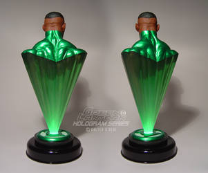 Green Lantern Hologram Series - John Stewart back