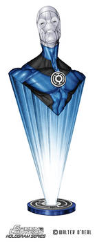 Hologram Series - Blue Lantern Saint Walker