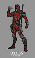 Sideshow: Sixth Scale Deadpool - Concept art