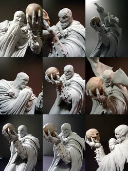 Spawn Statue - Headshots