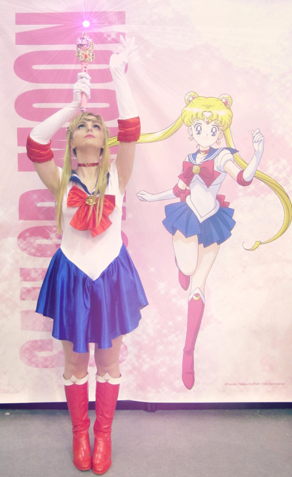 Sailor Moon Princess Sailor Moon Tsukino Usagi Moon Stick Anime Cosplay  Accessories