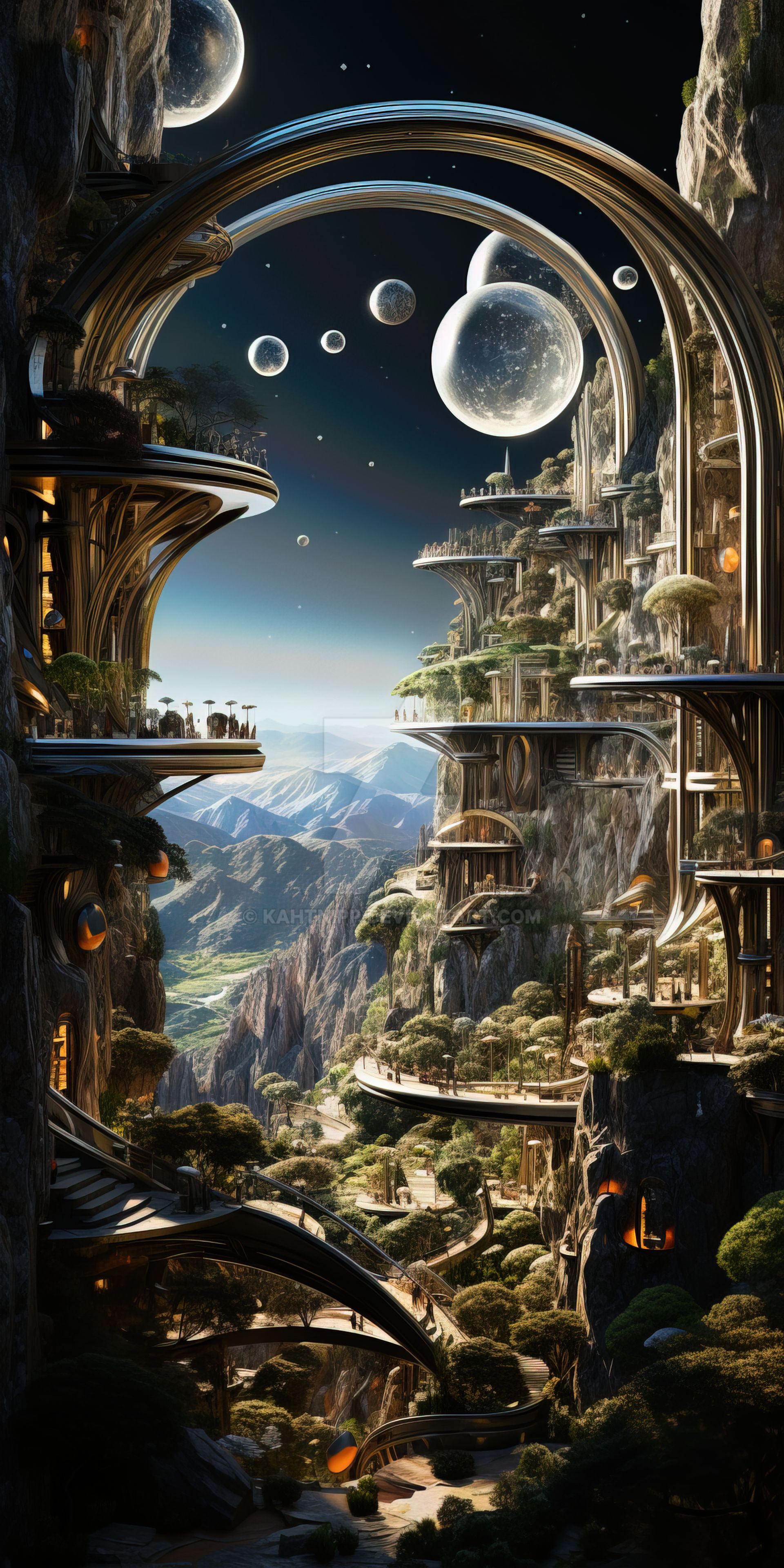 A new series of Alien Worlds by Kahtnipp on DeviantArt