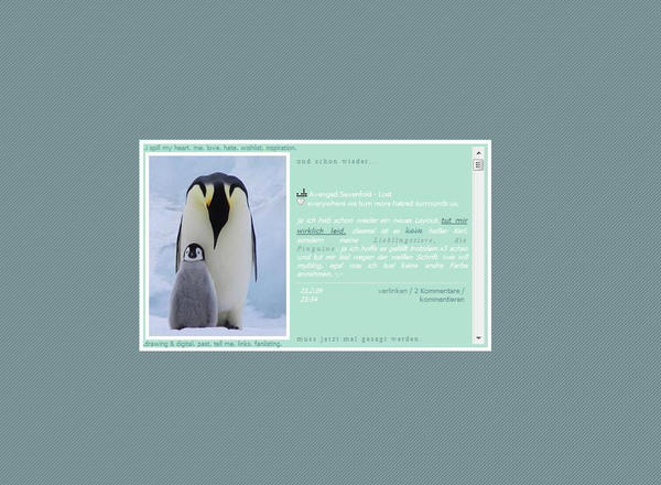 penguin layout by Watschelpaddelherz on DeviantArt