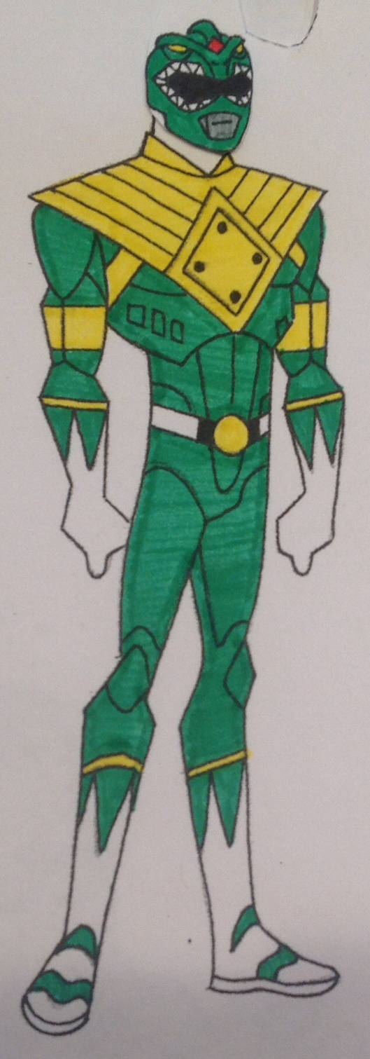 Python Green Ranger's Green Ranger by Trmartin0919 on DeviantArt