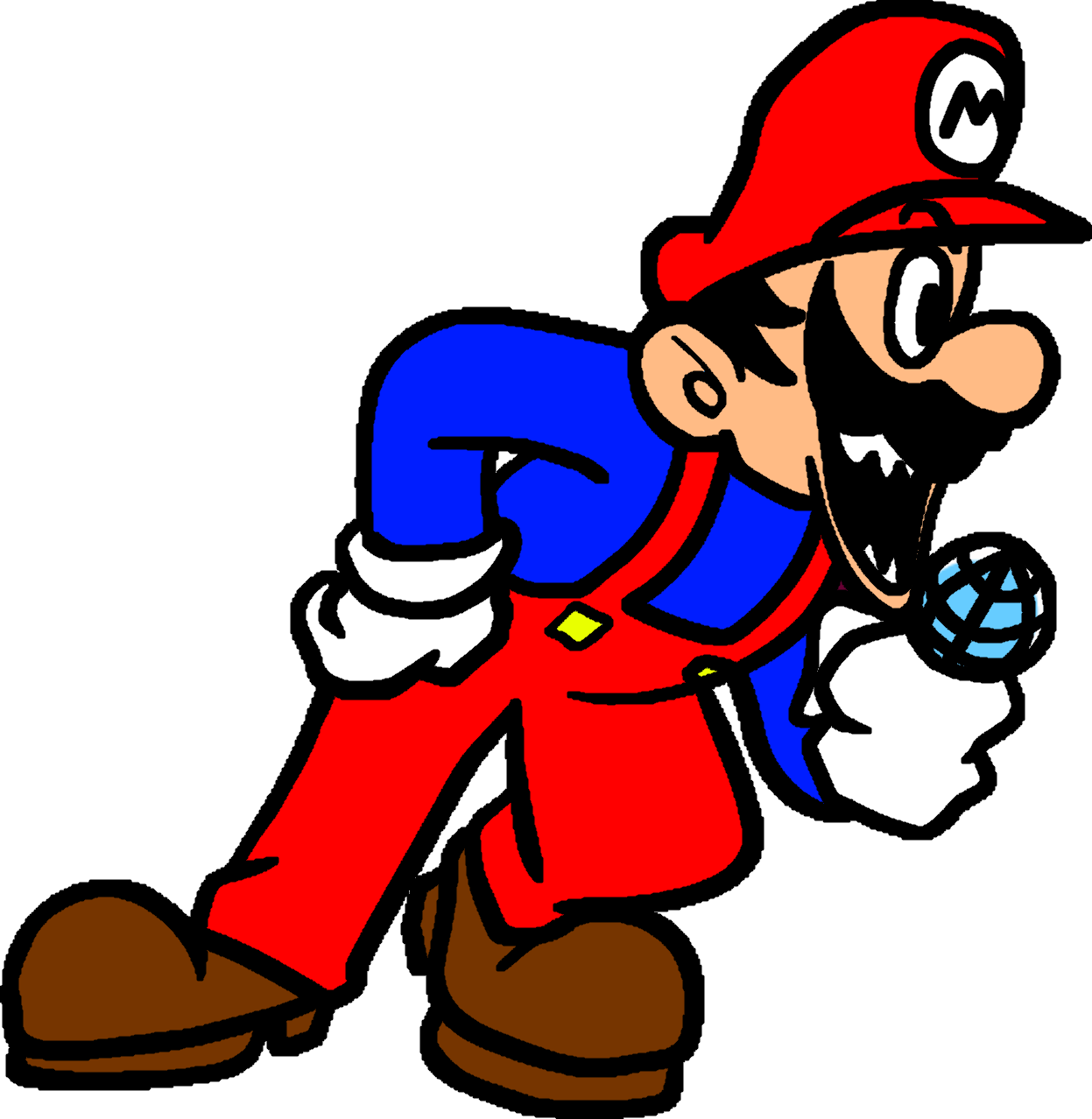 Mario Cartoon Deviantart Mario cartoon left by laufu2737 on DeviantArt