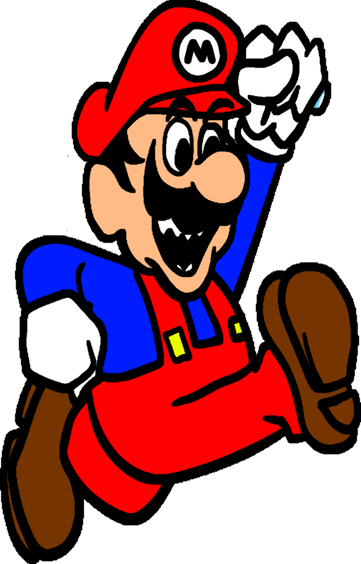 Mario Butoon Mario cartoon up by laufu2737 on DeviantArt